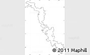 Blank Simple Map of Dubasari, cropped outside