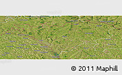 Satellite Panoramic Map of Edinet