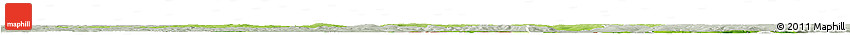 Physical Horizon Map of Soroca, lighten, semi-desaturated