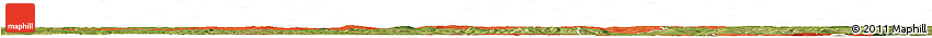 Political Horizon Map of Soroca, satellite outside