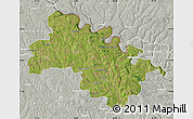 Satellite Map of Soroca, lighten, semi-desaturated