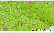 Physical 3D Map of Tighina
