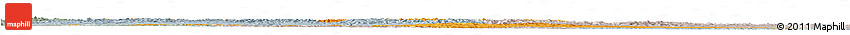 Political Horizon Map of Arhangay, lighten, semi-desaturated