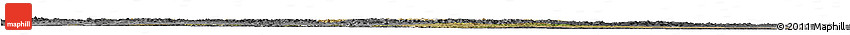 Satellite Horizon Map of Arhangay, darken, desaturated