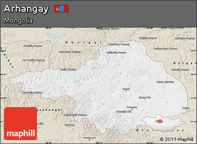 Classic Style Map of Arhangay