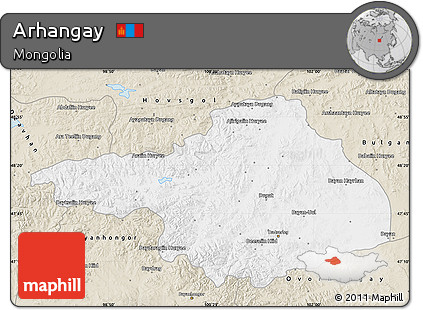 Classic Style Map of Arhangay