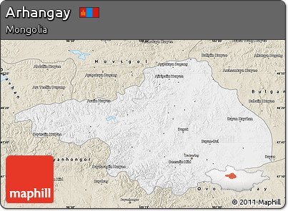 Classic Style Map of Arhangay