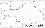 Blank Simple Map of Arhangay, no labels
