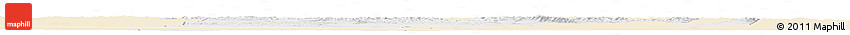 Classic Style Horizon Map of Bayanhongor, single color outside
