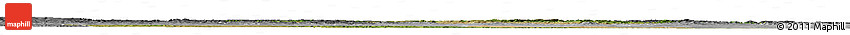 Satellite Horizon Map of Bulgan, desaturated