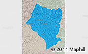Political Map of Bulgan, lighten, semi-desaturated