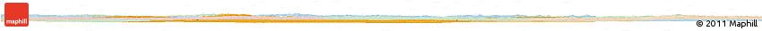 Political Horizon Map of Dornogovi, lighten Political Horizon Map of Dornogovi, lighten