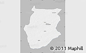 Gray Map of Dornogovi, single color outside
