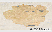 Satellite 3D Map of Dundgovi, lighten
