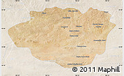 Satellite Map of Dundgovi, lighten