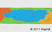 Political Panoramic Map of Dundgovi