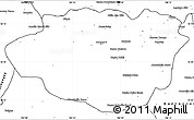 Blank Simple Map of Dundgovi