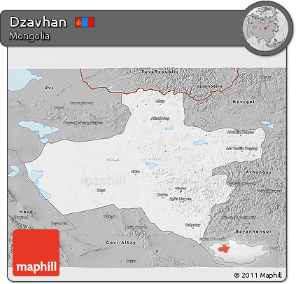 Gray 3D Map of Dzavhan