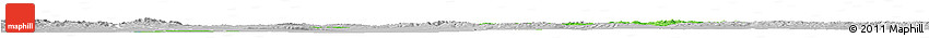 Political Horizon Map of Dzavhan, lighten, desaturated
