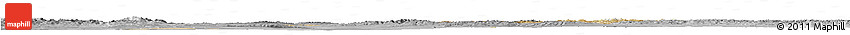 Satellite Horizon Map of Dzavhan, desaturated