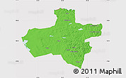 Political Map of Dzavhan, cropped outside