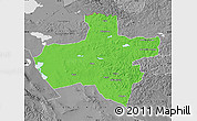 Political Map of Dzavhan, desaturated