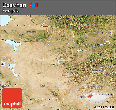 Satellite Map of Dzavhan