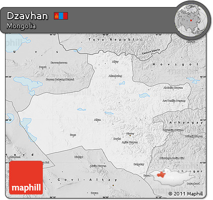 Silver Style Map of Dzavhan