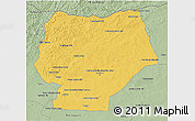 Savanna Style 3D Map of Hentiy