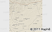 Shaded Relief Map of Hentiy