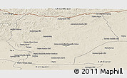 Shaded Relief Panoramic Map of Hentiy