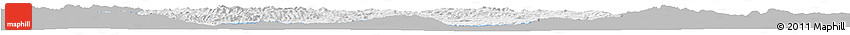 Gray Horizon Map of Hovd, single color outside