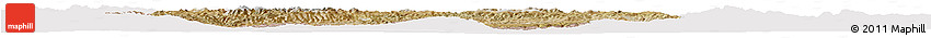 Satellite Horizon Map of Hovd, cropped outside