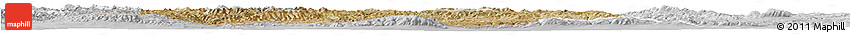 Satellite Horizon Map of Hovd, lighten, desaturated