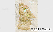 Satellite Map of Hovd, lighten