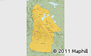 Savanna Style Map of Hovd