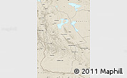 Shaded Relief Map of Hovd