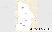 Classic Style Simple Map of Hovd
