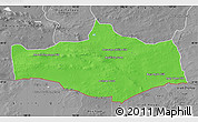 Political Map of Omnogovi, desaturated