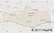 Shaded Relief Map of Omnogovi, lighten