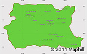 Political Simple Map of Tov, cropped outside