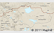 Shaded Relief 3D Map of Uvs