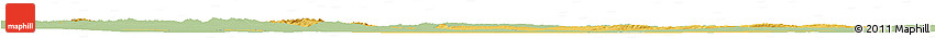 Savanna Style Horizon Map of Uvs, single color outside