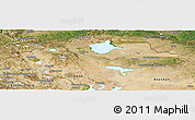Satellite Panoramic Map of Uvs