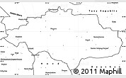 Blank Simple Map of Uvs