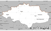 Gray Simple Map of Uvs
