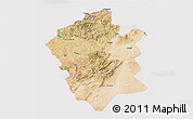 Satellite 3D Map of Centre Nord, cropped outside