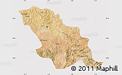 Satellite Map of Fes, cropped outside