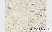 Shaded Relief Map of Fes