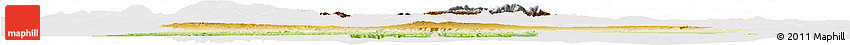 Physical Horizon Map of Centre Nord, cropped outside